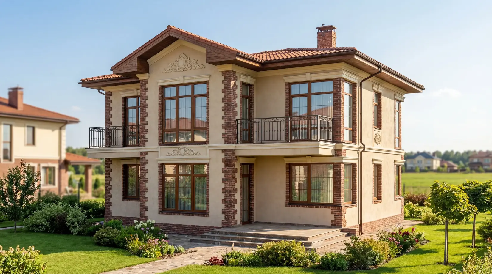 Двухэтажные дома — фото 29